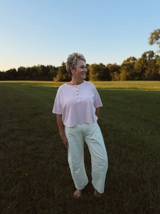 The Blush Henley